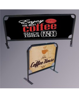 Café Barriers 100cm x 90cm